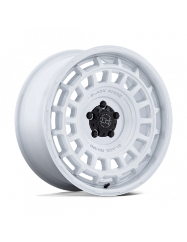 Black Rhino Hard Alloys BR024 20X8.5 5X120 G-WHT 25MM