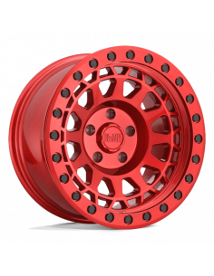 Black Rhino Hard Alloys BRPRM 17X9 5X5.0 C-RED-BLKBLTS -18MM