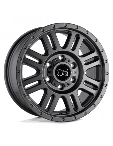 Black Rhino Hard Alloys BRYWN 17X8 6X130 M-GNMTL 38MM