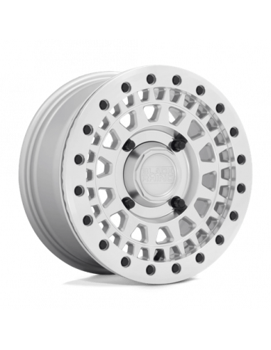 Black Rhino Hard Alloys - UTV BUPKB 14X7 4X110 SLV-MIR-FC 51MM