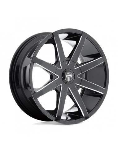 DUB S109 20X8.5 5X4.5/5.0 GL-BLK-MIL 30MM