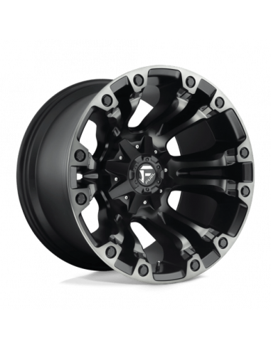 FUEL D851 18X9 6X135/5.5 M-BLK GRY -13MM