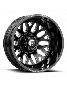 Fuel Mono D19 24X8.25 10X225 GL-BLK-MIL -225MM