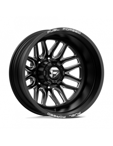 Fuel Mono D66 22X8.25 8X200 MT-BLK-MIL -202MM