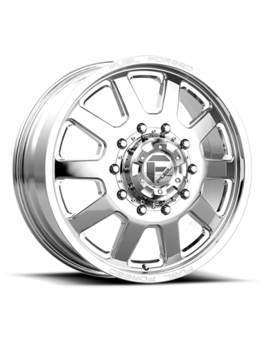 Fuel Mono D09 24X12 10X170 POLISH -50MM