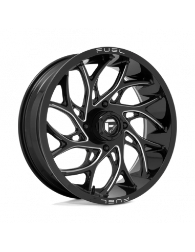 Fuel UTV D741 20X7 4X137 GL-BLK-MIL 13MM