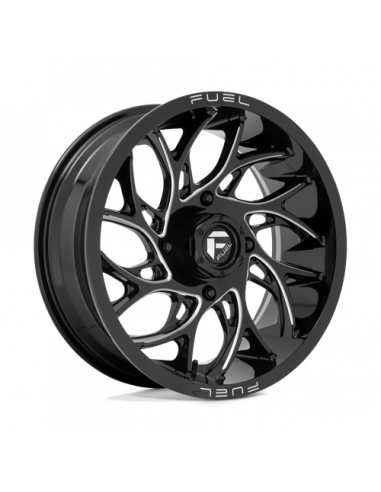 Fuel UTV D741 18X7 4X137 GL-BLK-MIL 13MM