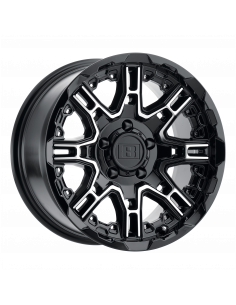 Level 8 LELST 22X11.5 5X5.0 G-BK MCH-FC -44MM