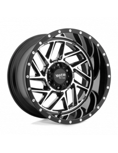 Moto Metal MO985 16X8 5X5.0 G-BLK MACH -6MM