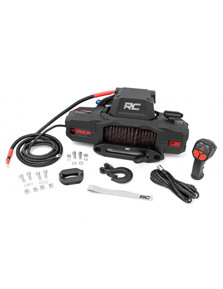 ROUGH COUNTRY 13000-LB PRO SERIES WINCH | SYNTHETIC ROPE