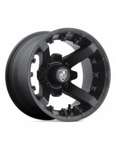 FA138 BATTLE 12X7 FLAT BLACK -47MM