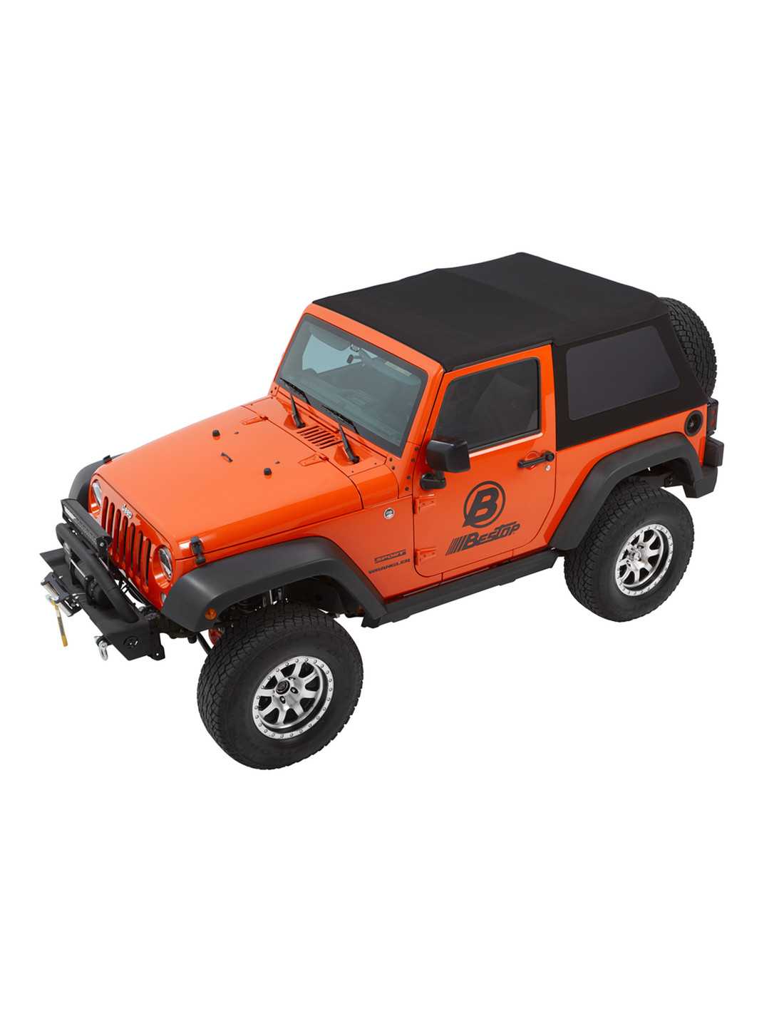 Buy BESTOP Sport Bar Covers In Black Diamond For 2007-18 Jeep