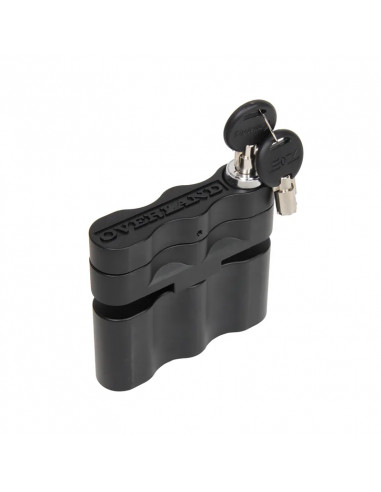 Soporte con Cerradura Overland Fuel NEGRO