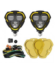 FLEX ERA® 3 Dual Mode SAE Fog LED Light Pods - 2-Light... 2