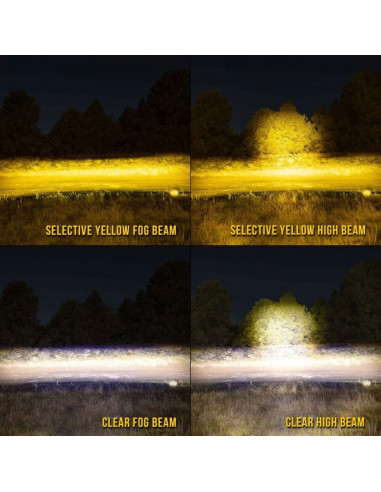 FLEX ERA® 3 Dual Mode SAE Fog LED Light Pods -...