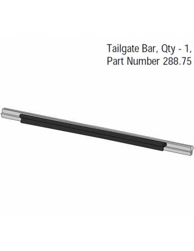 Tailgate Bar Jeep Wrangler TJ - CJ - YJ