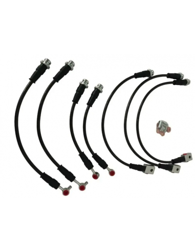 LATIGUILLOS DE FRENO NISSAN Y61 CON ABS DE 5 A...