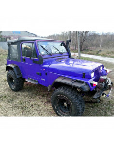 FENDER FLARES ABS 15CM JEEP YJ