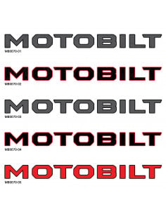 ADHESIVO CAPO MOTOBILT - GRIS CON BORDE NEGRO