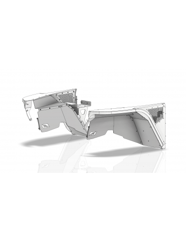 KIT DE GUARDABARRO INTERIOR HATCHET HIGH LINE PARA JEEP YJ MOTOBILT MB1208-IF