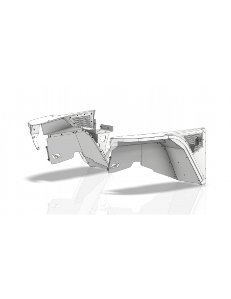 KIT DE GUARDABARRO INTERIOR HATCHET HIGH LINE PARA JEEP YJ MOTOBILT MB1208-IF