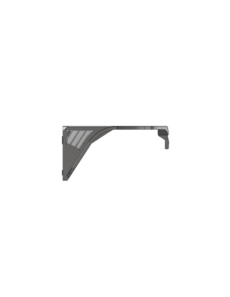 GUARDABARROS DELANTEROS HATCHET HIGHLINE 4" ALUMINIO JEEP YJ MOTOBILT