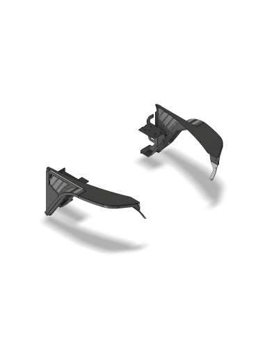 GUARDABARROS DELANTEROS HATCHET HIGHLINE 4" ALUMINIO JEEP YJ MOTOBILT