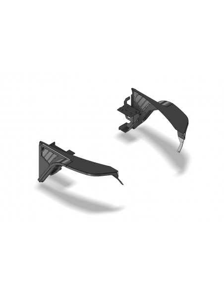 GUARDABARROS DELANTEROS HATCHET HIGHLINE 4" ALUMINIO JEEP YJ MOTOBILT