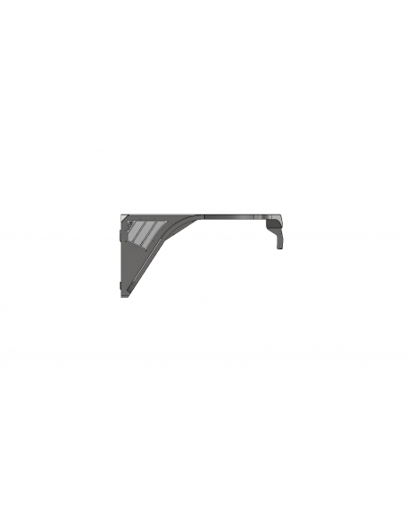 GUARDABARROS DELANTEROS HATCHET HIGHLINE 2" ALUMINIO JEEP YJ MOTOBILT