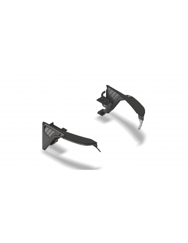 GUARDABARROS DELANTEROS HATCHET HIGHLINE 2" ALUMINIO JEEP YJ MOTOBILT