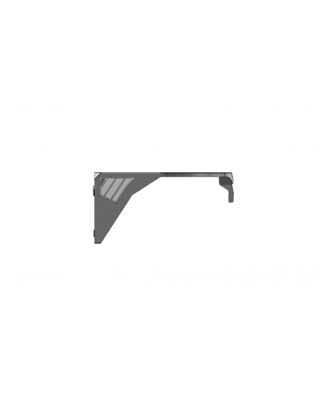 GUARDABARROS DELANTERO ALUMINIO HATCHET HIGHLINE 0" MOTOBILT JEEP YJ