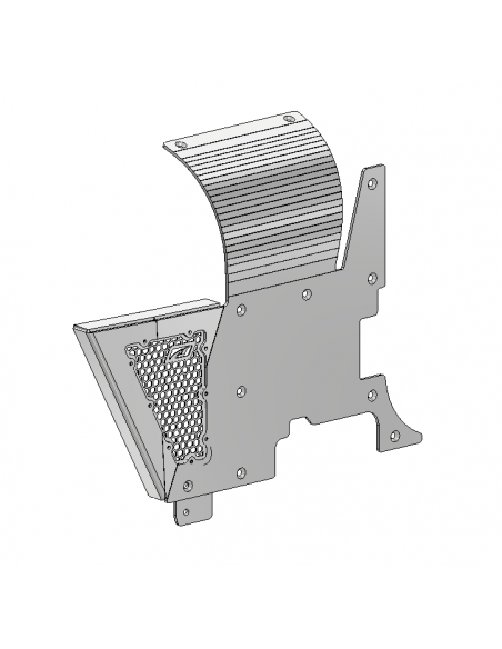ARMOR DE CAPO Y GUARDABARROS MINI DE ALUMINIO MOTOBILT PARA JEEP YJ