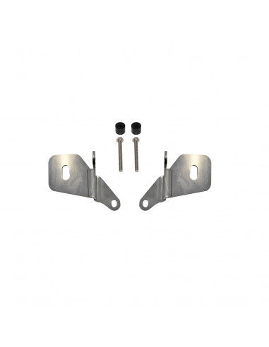KIT DE MONTAJE LUCES LED PILAR-A ACERO INOXIDABLE JEEP JL / JT GLADIATOR MOTOBILT