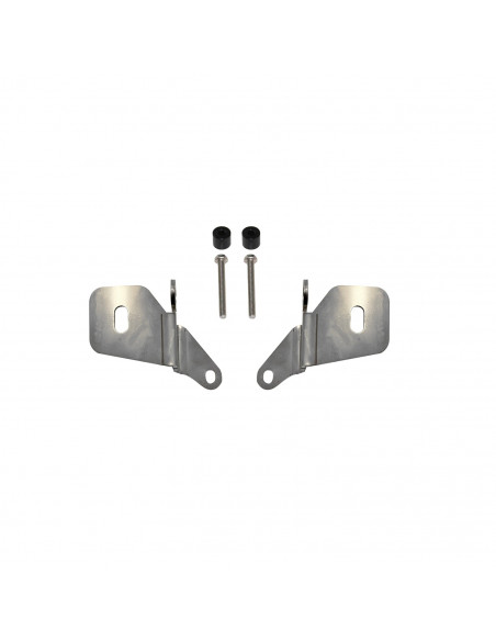 KIT DE MONTAJE LUCES LED PILAR-A ACERO INOXIDABLE JEEP JL / JT GLADIATOR MOTOBILT