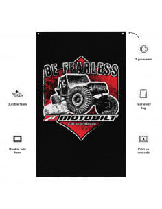 BANDERA MOTOBILT BE FEARLESS