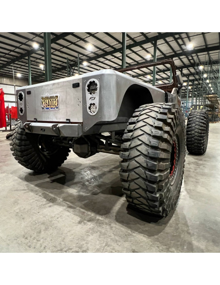 ESQUINEROS TRASEROS EXTENSION 15" SOBRE RIEL MOTOBILT PARA JEEP YJ