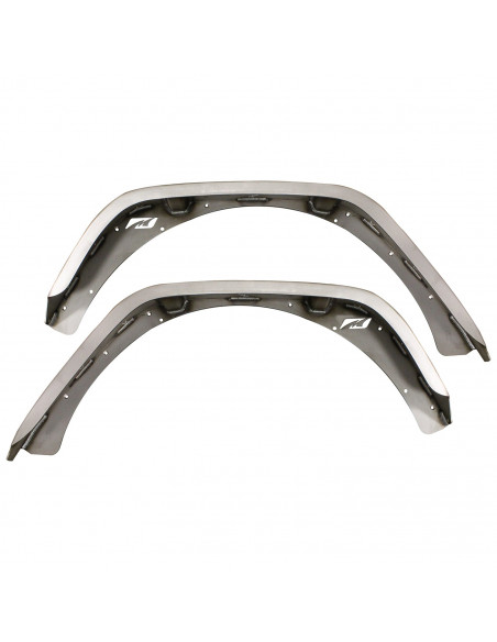 Crusher Rear Fender Flares for Jeep JL/JLU - Steel