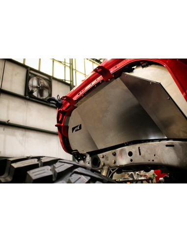 Aluminum Blank Front Inner Fenders for JL/JLU/JT Gladiator