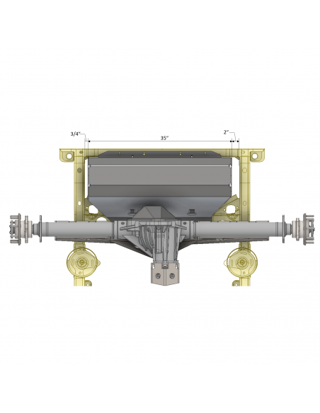 Stretch Underbody Fuel Cell for TJ / LJ - Fuel Cell with Pigtail Adapter (for TJ's Older Than 2005)