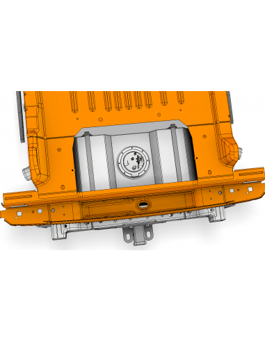 Rear Mount Fuel Cell Access Hatch for Jeep JL