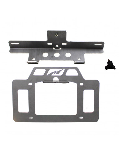 License Plate Relocator/Light Mount for JK-JL - Without JL backup camera mount