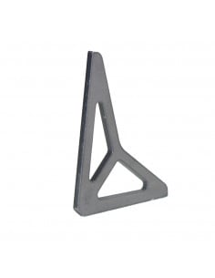 4 x 3" Angled Arrow Gusset 80,90 or 100 Degree - 80 Degrees 2
