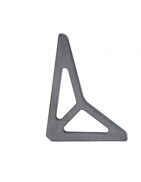 4 x 3" Angled Arrow Gusset 80,90 or 100 Degree - 90 Degrees