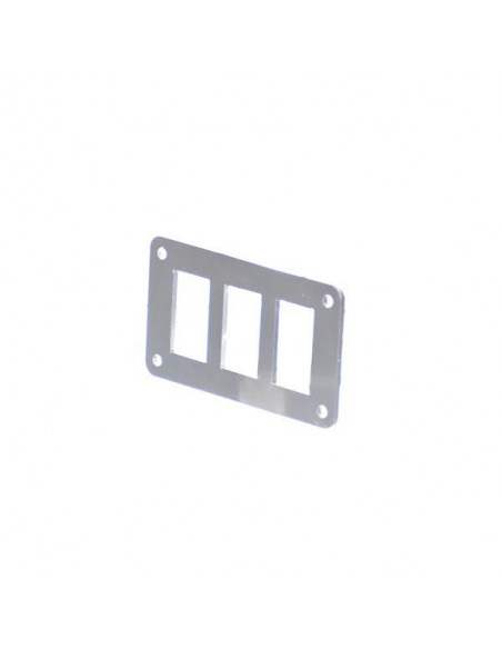 3 Hole Aluminum Switch Panel