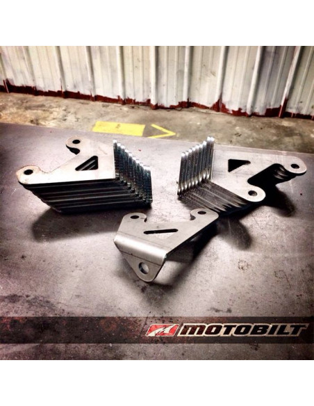 CB Antenna Mount for Jeep JK / JKU - Raw Metal