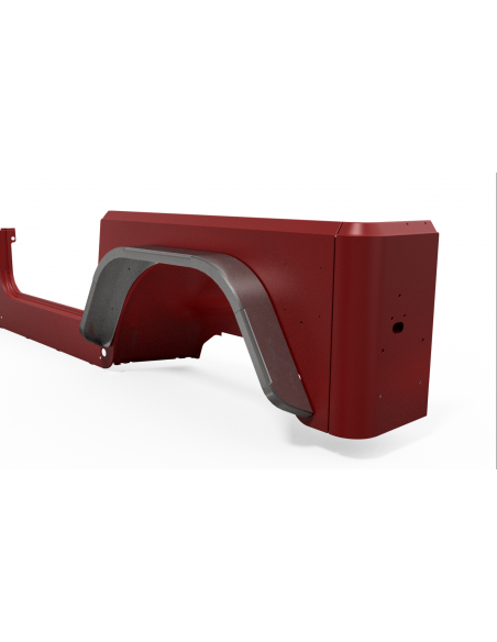 Crusher Rear Fender 4" Flare for Jeep TJ/LJ