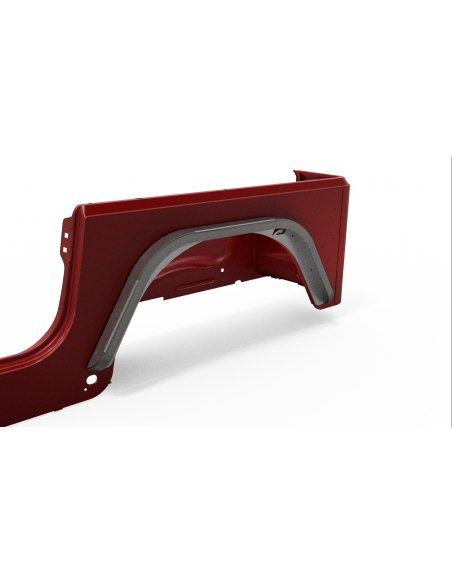 Crusher Rear Fender 2" Flare for Jeep TJ/LJ