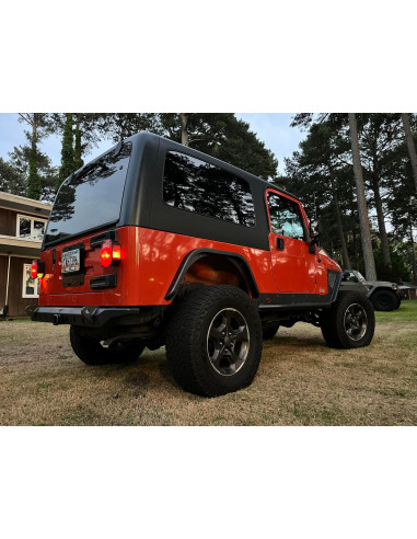 Crusher Rear Fender 2" Flare for Jeep TJ/LJ