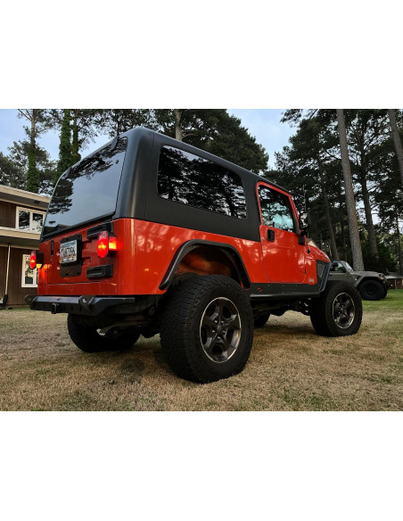 Crusher Rear Fender 2" Flare for Jeep TJ/LJ
