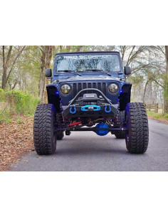 Crusher Front Bumper w/ Bull Bar for Jeep YJ / TJ /LJ 2